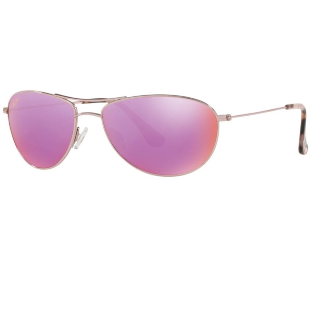Used Maui Jim baby beach pink sunglasses.